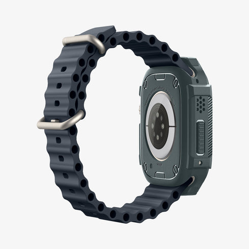 ACS05456 - Apple Watch Series (Apple Watch (49mm)) in matte black showing the front